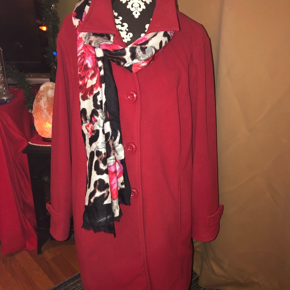 Fleece Pea Coat
